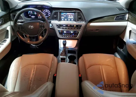 2017 Hyundai Sonata Hybrid z USA, uszkodzony, nr VIN KMHE34L16HA044711